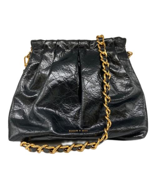 CHARLES & KEITH（チャールズアンドキース）CHARLES & KEITH (チャールズアンドキース) ドゥオ ブレードチェーンハンドルホーボーバッグ ブラックの古着・服飾アイテム