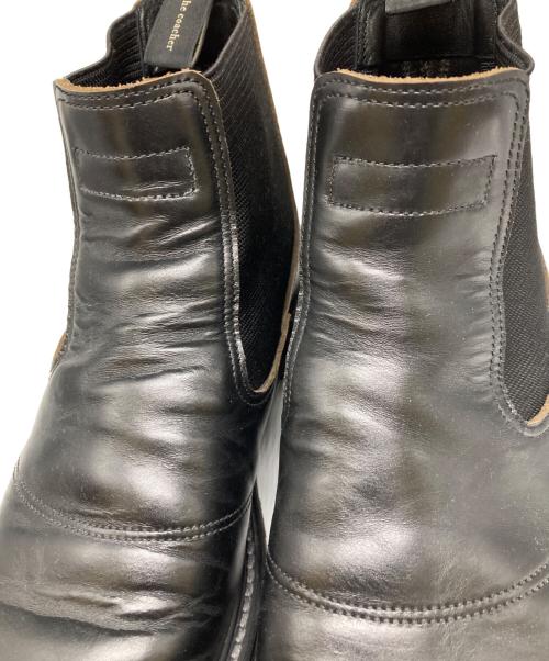 foot the coacher（フットザコーチャー）foot the coacher (フットザコーチャー) ANARCHO SIDEGORE BOOTS ブラック サイズ:7の古着・服飾アイテム