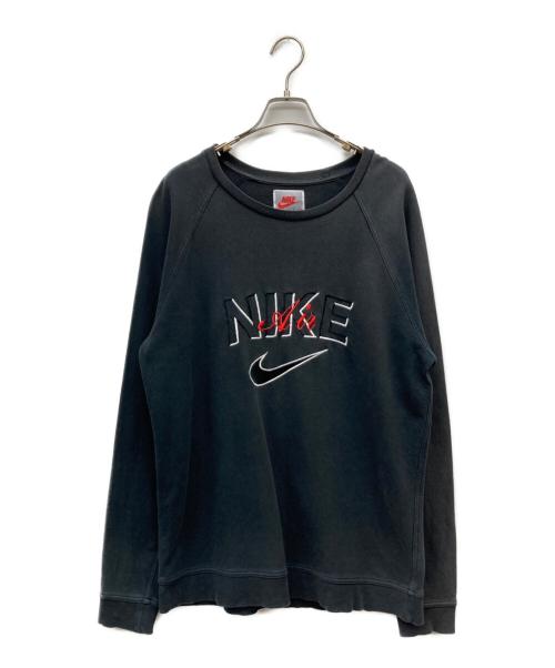NIKE（ナイキ）NIKE (ナイキ) 90s ラグランスウェット ブラック サイズ:Lの古着・服飾アイテム