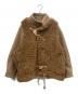 HYKE（ハイク）の古着「25AW DOUBLE FACE FAUX SHEARLING DUFFEL JACKET」｜ベージュ