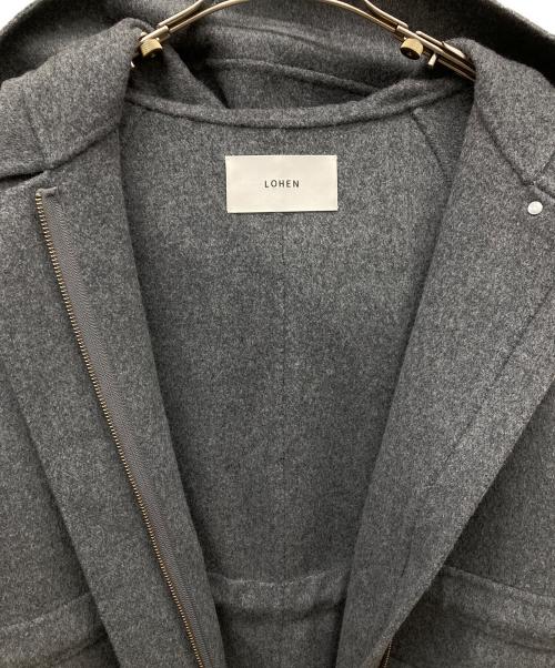 LOHEN（ローヘン）LOHEN (ローヘン) 25AW FOODY CODE REVER CORT グレー サイズ:Fの古着・服飾アイテム