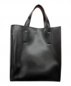 MARNIマルニ）の古着「MUSEO ロゴストラップスモールバッグ」｜ブラック