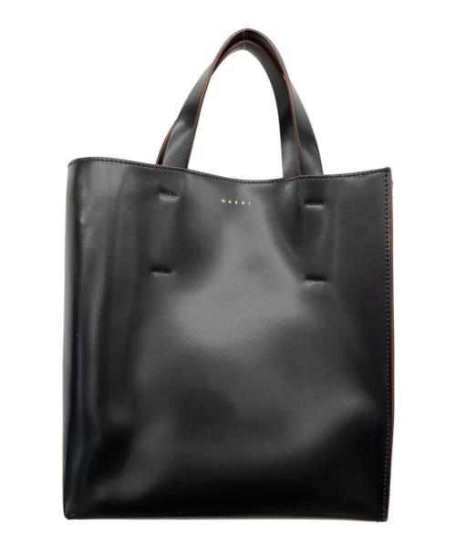 MARNI（マルニ）MARNI (マルニ) MUSEO ロゴストラップスモールバッグ ブラックの古着・服飾アイテム