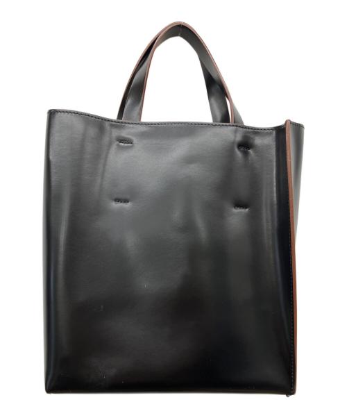 MARNI（マルニ）MARNI (マルニ) MUSEO ロゴストラップスモールバッグ ブラックの古着・服飾アイテム