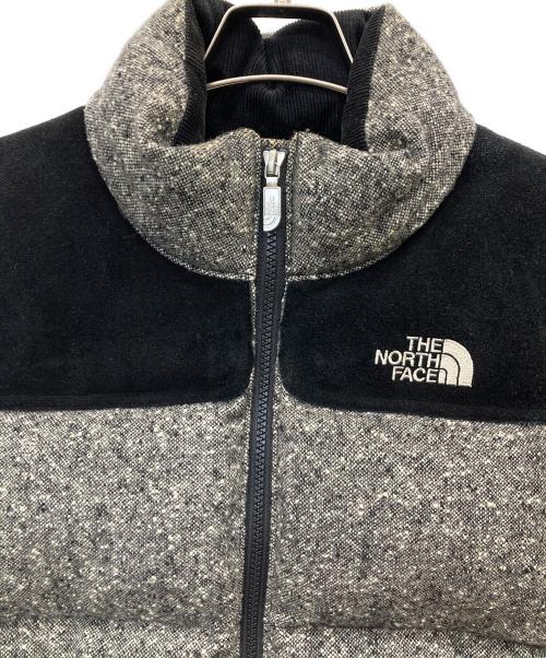 THE NORTH FACE（ザ ノース フェイス）THE NORTH FACE eYe COMME des GARCONS JUNYAWATANABE MAN (アイ コム デ ギャルソン ジュンヤ ワタナベ マン) スエードヨークダウンベスト グレー サイズ:XSの古着・服飾アイテム