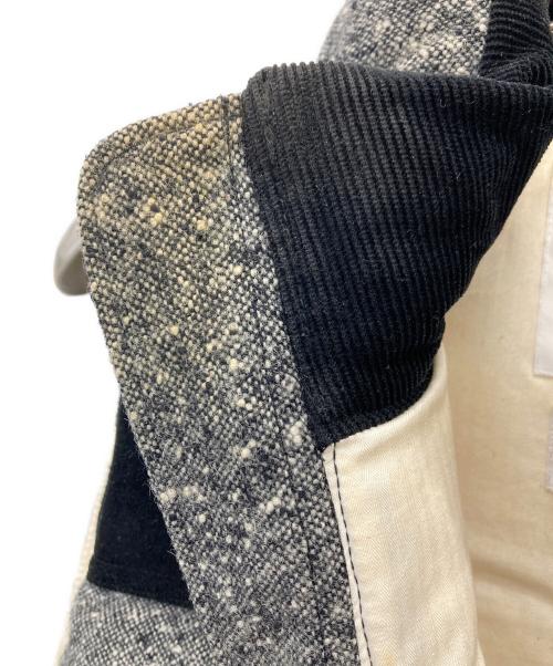 THE NORTH FACE（ザ ノース フェイス）THE NORTH FACE eYe COMME des GARCONS JUNYAWATANABE MAN (アイ コム デ ギャルソン ジュンヤ ワタナベ マン) スエードヨークダウンベスト グレー サイズ:XSの古着・服飾アイテム