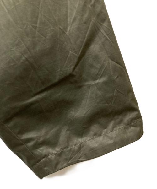 TOMORROW LAND（トゥモローランド）TOMORROW LAND (トゥモローランド) ヴィンテージポリエステル アンブレラステンカラーコート カーキ×オレンジ サイズ:Sの古着・服飾アイテム