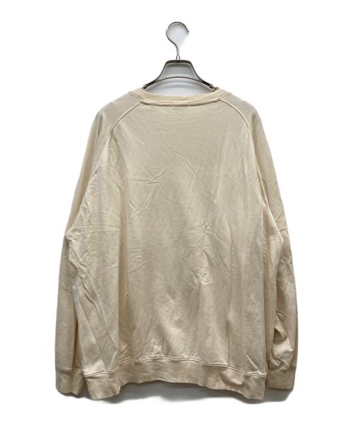 COMOLI（コモリ）COMOLI (コモリ) コットンシルク 長袖クルー アイボリー サイズ:3の古着・服飾アイテム