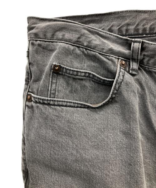 MARKA（マーカ）MARKA (マーカ) SHOE CUT JEANS ブラック サイズ:3の古着・服飾アイテム