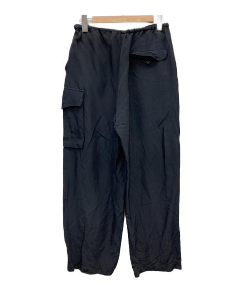 BLURHMS（ブラームス）BLURHMS (ブラームス) 25SS Rayon Nylon Silk Side Seamless 4P Pants ネイビー サイズ:3の古着・服飾アイテム