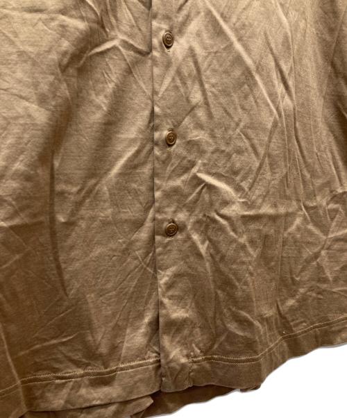 CASEY CASEY（ケーシーケーシー）CASEY CASEY (ケーシーケーシー) WAGA SS SHIRT JERSEY シナモン サイズ:Mの古着・服飾アイテム