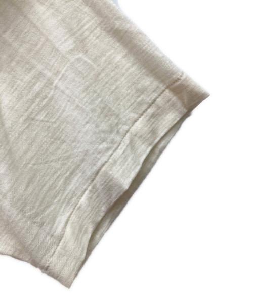 COMOLI（コモリ）COMOLI (コモリ) 24SS サマーウール 半袖Tシャツ アイボリー サイズ:3の古着・服飾アイテム