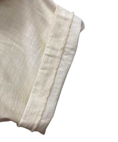 COMOLI（コモリ）COMOLI (コモリ) 24SS サマーウール 半袖Tシャツ アイボリー サイズ:3の古着・服飾アイテム