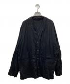 CASEY CASEYケーシーケーシー）の古着「HIGA CARDIGAN」｜ブラック