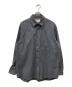yokosakamoto（ヨウコサカモト）の古着「コットンストライプシャツ」｜グレー