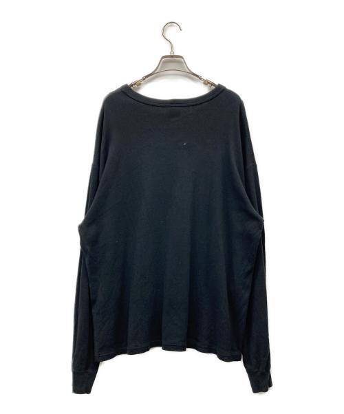 gold（ゴールド）gold (ゴールド) サーマルカットソー ブラック サイズ:Lの古着・服飾アイテム