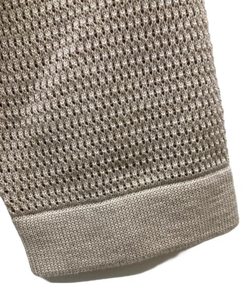 BATONER（バトナ―）BATONER (バトナ―) NO BUTTON CARDIGAN ベージュ サイズ:3の古着・服飾アイテム