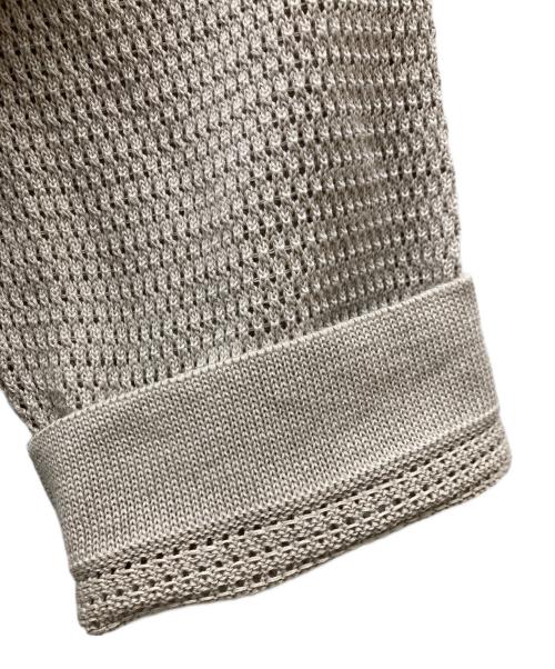 BATONER（バトナ―）BATONER (バトナ―) NO BUTTON CARDIGAN ベージュ サイズ:3の古着・服飾アイテム