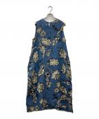 45Rフォーティファイブ・アール）の古着「二重織コットンリネンのドレス」｜ブルー