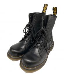 Dr.Martens×MM6 Maison Margiela（ドクターマーチン×エムエムシックスメゾンマルジェラ）の古着「10ホールレースアップアンクルブーツ」｜ブラック