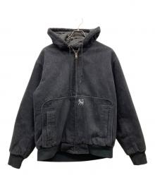 HUF（ハフ）の古着「BOULDER WORK JACKET　ボルダー ワークジャケット」｜ブラック