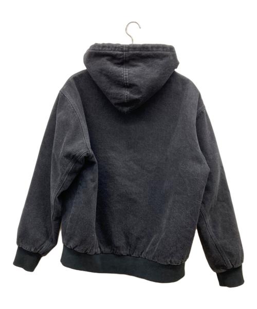 HUF（ハフ）HUF (ハフ) BOULDER WORK JACKET　ボルダー ワークジャケット ブラック サイズ:Lの古着・服飾アイテム