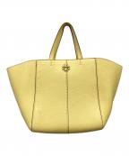TORY BURCHトリーバーチ）の古着「マックグローキャリーオールトートバッグ」｜イエロー