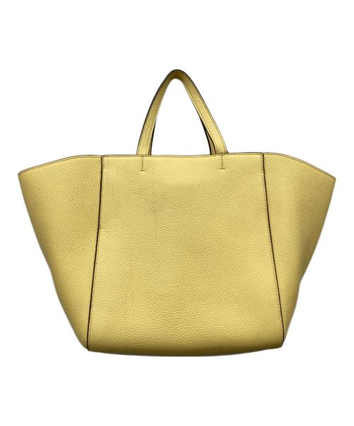 TORY BURCH（トリーバーチ）TORY BURCH (トリーバーチ) マックグローキャリーオールトートバッグ イエロー サイズ:記載なしの古着・服飾アイテム