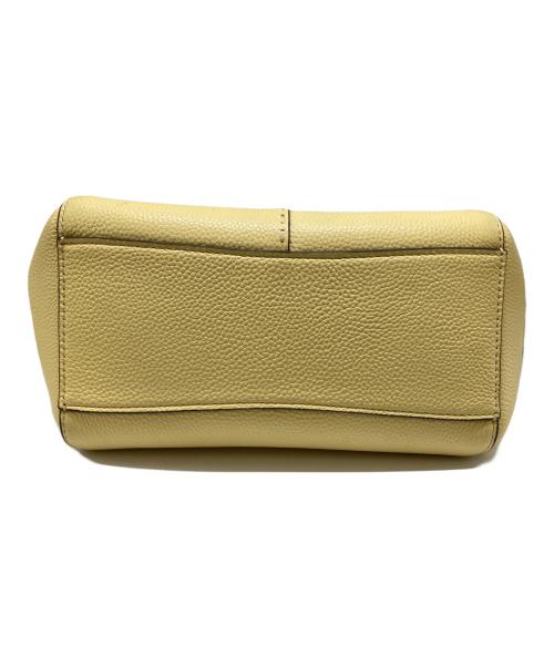 TORY BURCH（トリーバーチ）TORY BURCH (トリーバーチ) マックグローキャリーオールトートバッグ イエロー サイズ:記載なしの古着・服飾アイテム