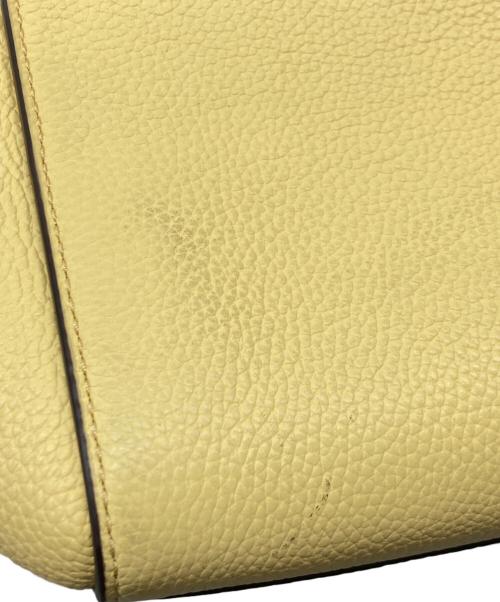 TORY BURCH（トリーバーチ）TORY BURCH (トリーバーチ) マックグローキャリーオールトートバッグ イエロー サイズ:記載なしの古着・服飾アイテム