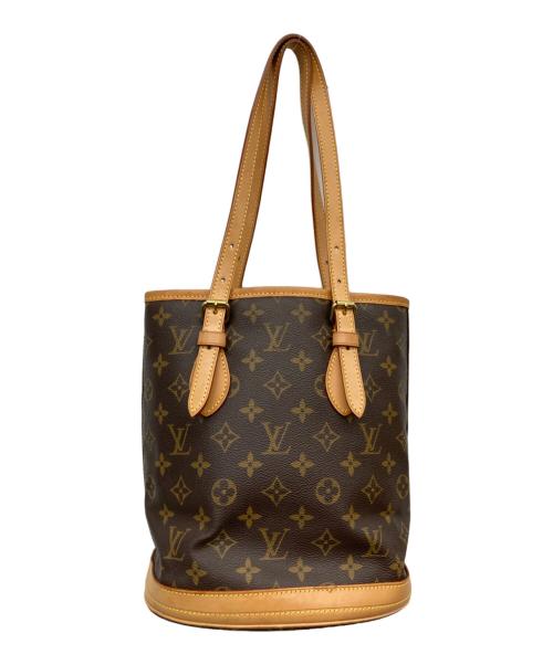 LOUIS VUITTON（ルイ ヴィトン）LOUIS VUITTON (ルイ ヴィトン) バケットPM ブラウンの古着・服飾アイテム