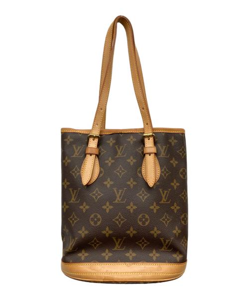 LOUIS VUITTON（ルイ ヴィトン）LOUIS VUITTON (ルイ ヴィトン) バケットPM ブラウンの古着・服飾アイテム