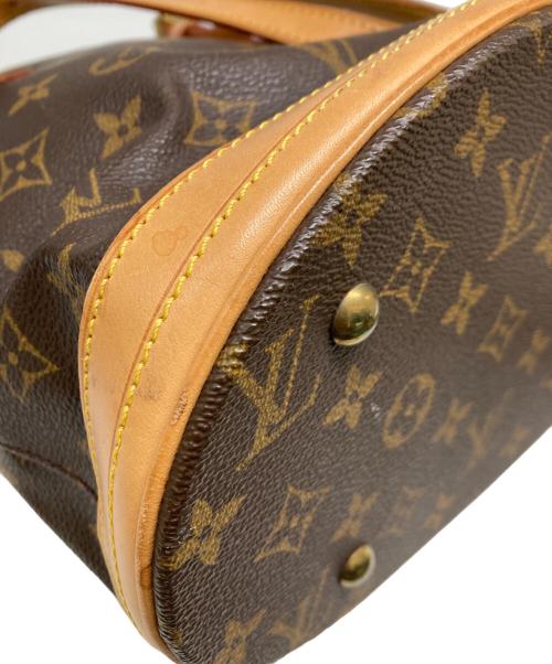 LOUIS VUITTON（ルイ ヴィトン）LOUIS VUITTON (ルイ ヴィトン) バケットPM ブラウンの古着・服飾アイテム