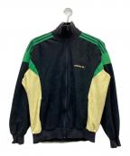 adidasアディダス）の古着「万国旗タグ ヴィンテージトラックジャケット」｜ブラック