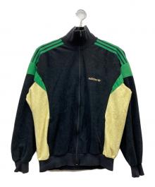 adidas（アディダス）の古着「万国旗タグ ヴィンテージトラックジャケット」｜ブラック