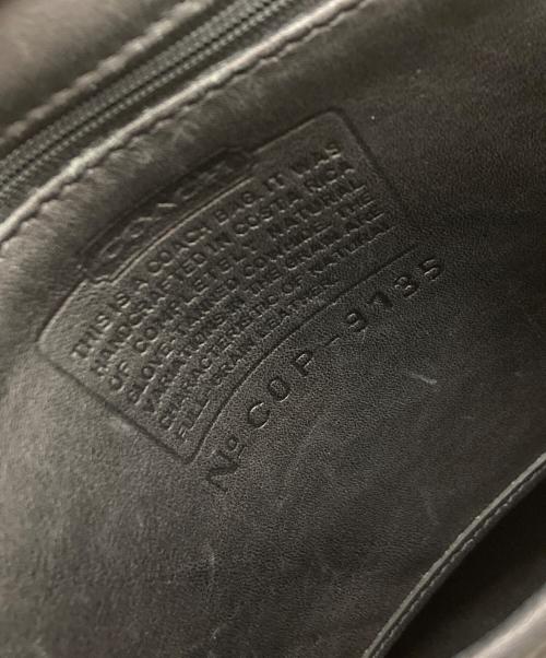 COACH（コーチ）COACH (コーチ) レザーフラップショルダーバッグ ブラック サイズ:-の古着・服飾アイテム