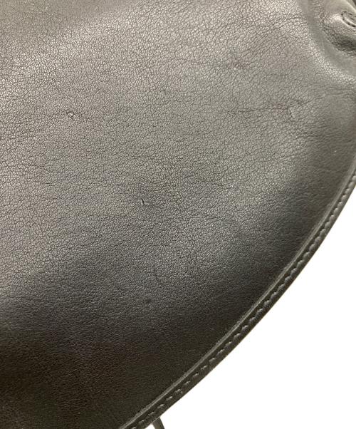 COACH（コーチ）COACH (コーチ) レザーフラップショルダーバッグ ブラック サイズ:-の古着・服飾アイテム