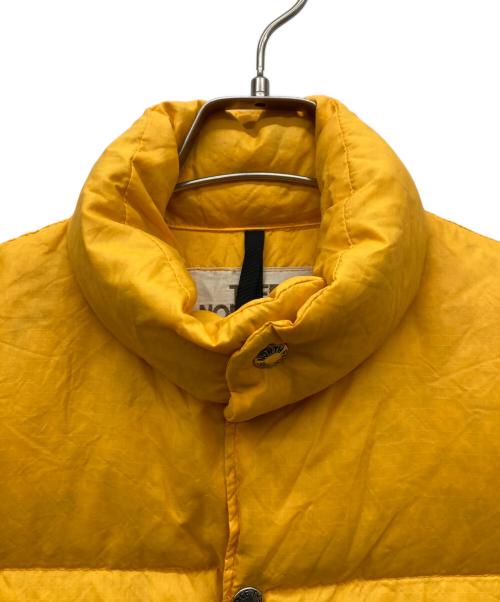 THE NORTH FACE（ザ ノース フェイス）THE NORTH FACE (ザ ノース フェイス) 茶タグ 70’S ダウンベスト イエローゴールド サイズ:XSの古着・服飾アイテム