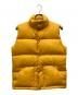 THE NORTH FACE（ザ ノース フェイス）の古着「茶タグ 70’S ダウンベスト」｜イエローゴールド