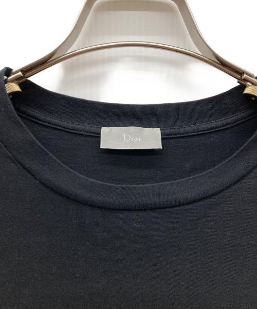 Dior（ディオール）Dior (ディオール) 18AW PARIS Bee　ロゴプリントTシャツ ブラック サイズ:Sの古着・服飾アイテム