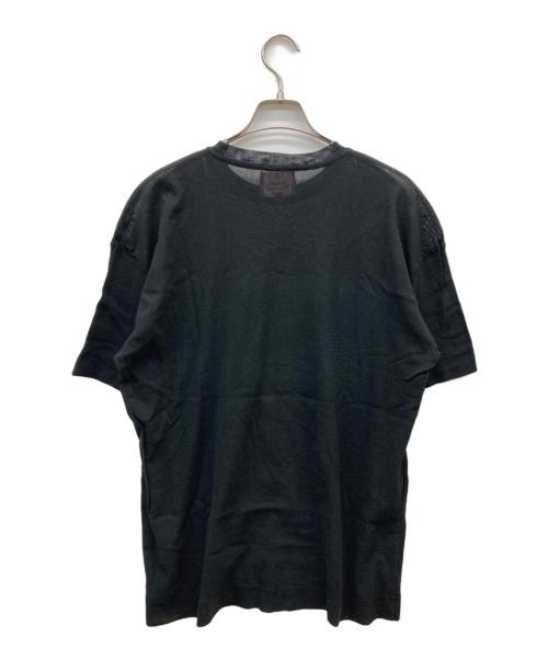 Vivienne Westwood RED LABEL（ヴィヴィアンウエストウッドレッドレーベル）Vivienne Westwood RED LABEL (ヴィヴィアンウエストウッドレッドレーベル) シアープリントTシャツ ブラック サイズ:00の古着・服飾アイテム
