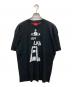 Vivienne Westwood RED LABEL（ヴィヴィアンウエストウッドレッドレーベル）の古着「シアープリントTシャツ」｜ブラック