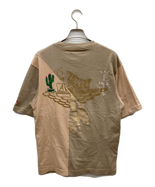 JORDAN（ジョーダン）JORDAN (ジョーダン) Travis Scott Cactus Jack T-Shirt ベージュ サイズ:Sの古着・服飾アイテム