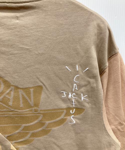 JORDAN（ジョーダン）JORDAN (ジョーダン) Travis Scott Cactus Jack T-Shirt ベージュ サイズ:Sの古着・服飾アイテム