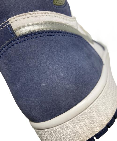 NIKE（ナイキ）NIKE (ナイキ) AIR JORDAN 1 HIGH OG CO JP ホワイト×ネイビー サイズ:28.5の古着・服飾アイテム