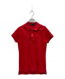 POLO RALPH LAUREN（ポロ・ラルフローレン）の古着「ポロシャツ」｜レッド