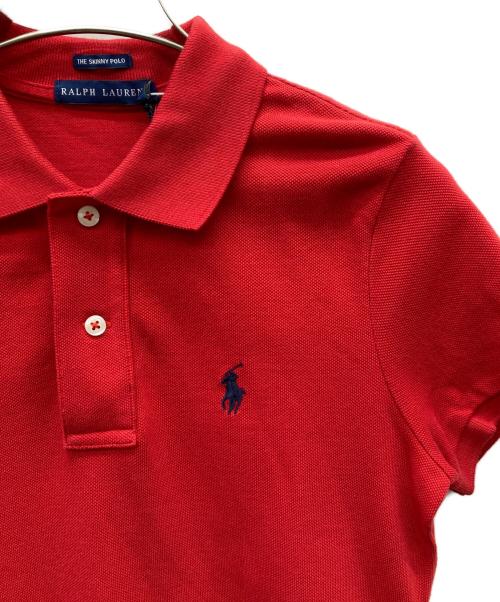 POLO RALPH LAUREN（ポロ・ラルフローレン）POLO RALPH LAUREN (ポロ・ラルフローレン) ポロシャツ レッド サイズ:XS 未使用品の古着・服飾アイテム