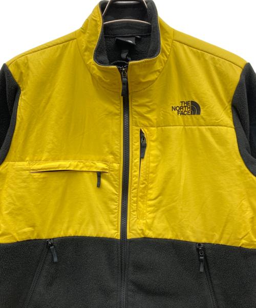 THE NORTH FACE（ザ ノース フェイス）THE NORTH FACE (ザ ノース フェイス) DENALI JACKET イエロー×ブラック サイズ:Mの古着・服飾アイテム
