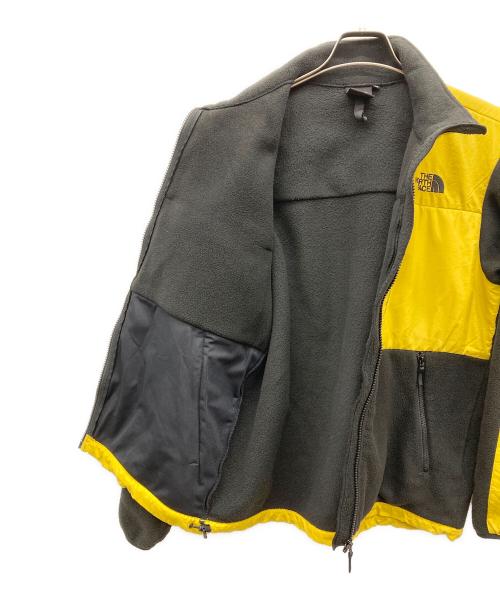 THE NORTH FACE（ザ ノース フェイス）THE NORTH FACE (ザ ノース フェイス) DENALI JACKET イエロー×ブラック サイズ:Mの古着・服飾アイテム