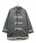 NIGEL CABOURNナイジェルケーボン）の古着「80～90S アングローバル期 ライナー付きデニムファイヤーマンジャケット」｜ブルーグレー